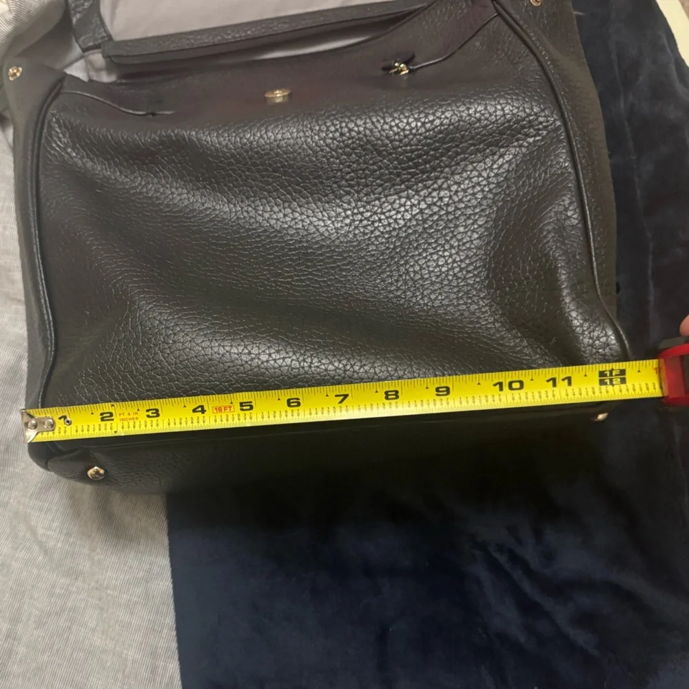 Storksak St James convertible leather Diaper Backpack - Picture 3 of 13
